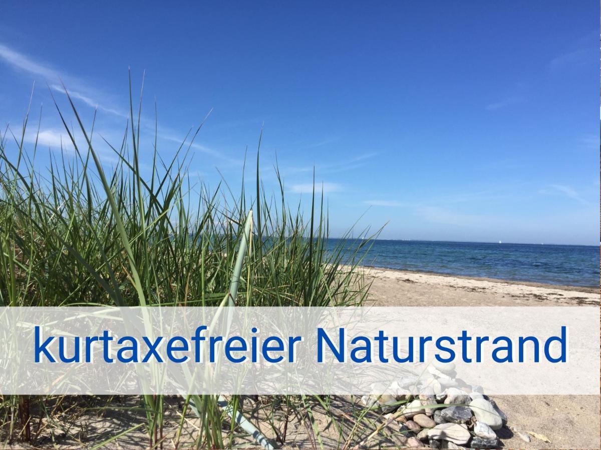Boeltser Hus Ferienwohnungen Mit Strandkorb Und Kamin 10 Gehminuten Zum Kurtaxefreien Sandstrand Kraksdorf Екстериор снимка